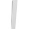 Ekena Millwork 4-in. W x 20-in. D x 26-in. H Traditional Architectural Grade PVC Knee Brace BRCP04X20X26TRA - alternate 6